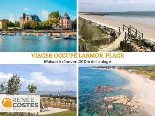Viager occupé - H82 ans - LARMOR PLAGE (56260)