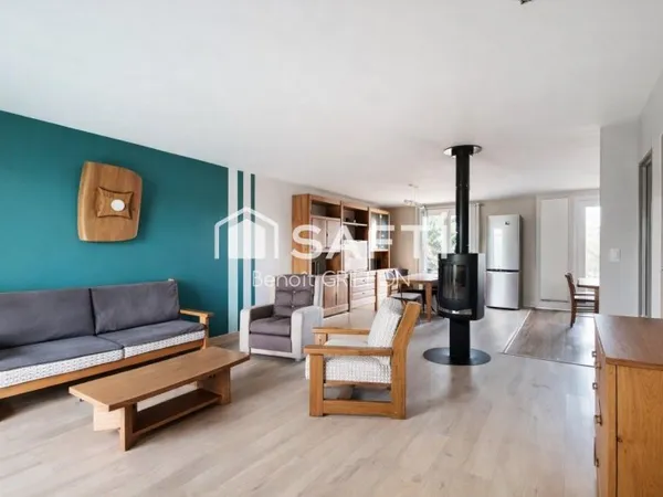 Maison 4 ch - 50 m² de pièce de vie - jardin + pergola