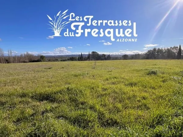 Terrains à bâtir à ALZONNE, LES TERRASSES DU FRESQUEL. 600m2