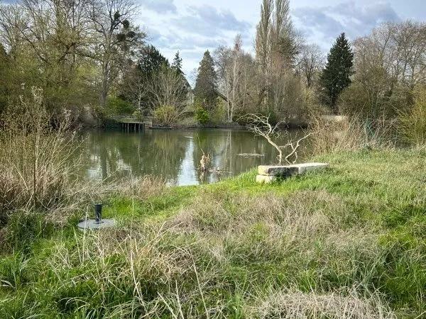 Location terrain bord d'eau