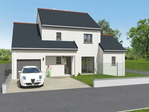 Projet de construction d'une maison 112 m² avec terrain à MEUCON (56)