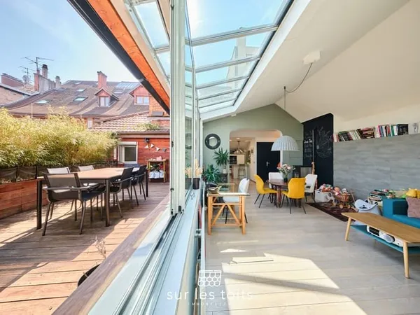 Appartement type 5 - Dernier étage - Terrasse - Hypercentre