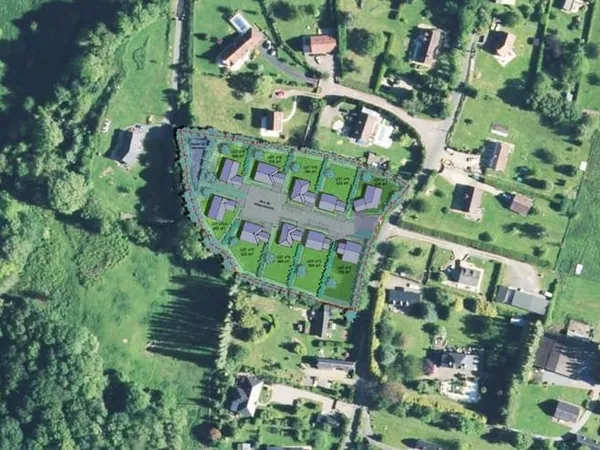 Terrain 664 m²