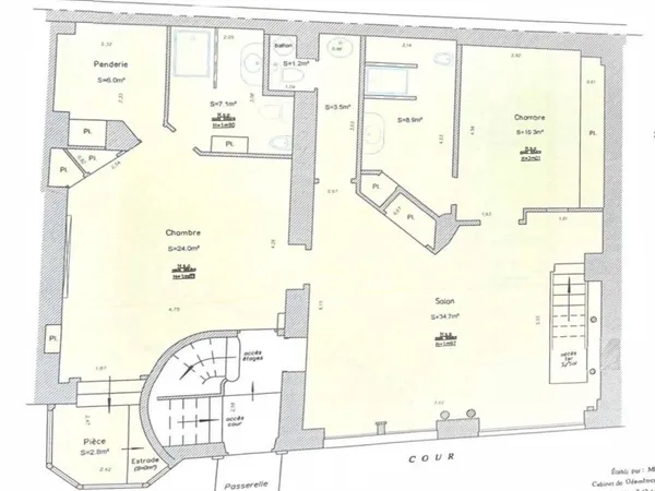 Duplex 5 pièces 187 m²