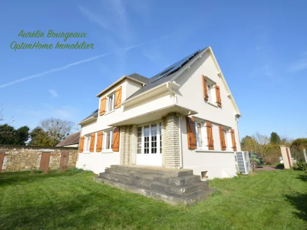 Maison sur sous-sol 2 chambres, possibilité 4 chambres proche Evreux (27)