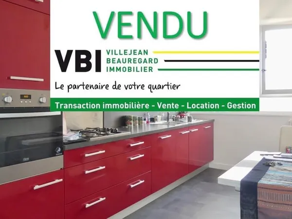 Appartement 4 pièces 77,48 m2 - Rennes Villejean