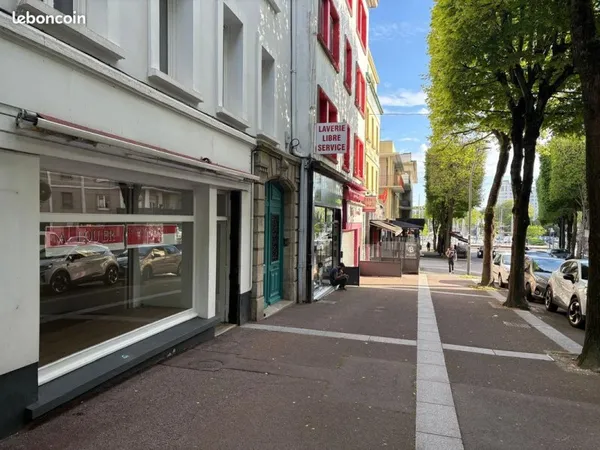 Loue local commercial Lorient centre