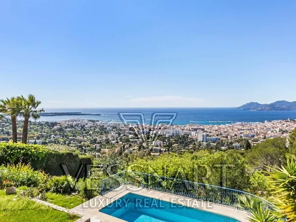 Villa vue mer Cannes Californie