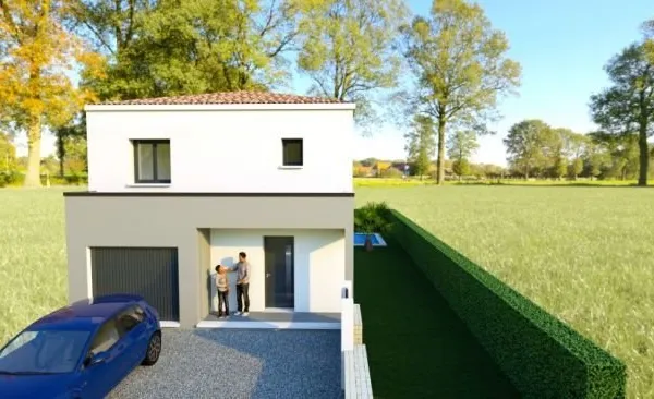 Villa 85m² 3 chambres avec garage de 15m² à C...
