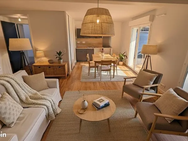 Appartement T3 - 68 m² avec grande terrasse couverte