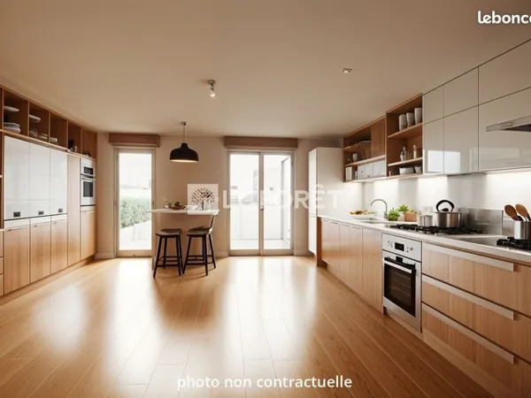 Appartement 3 pièces 65 m²