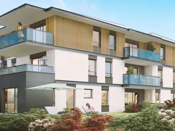 Appartement T2 de 43m² rez de jardin