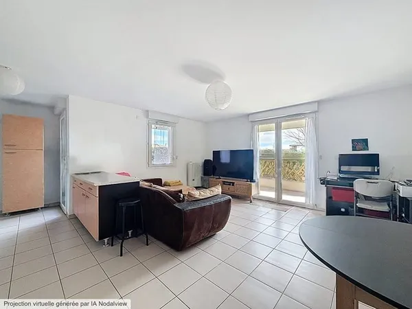 T3 71 m² - Résidence de standing - Double terrasse - 2 parkings sécurisés