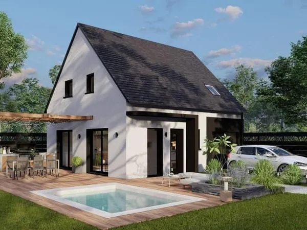 MAISON 3 CHAMBRES - PLOMEUR