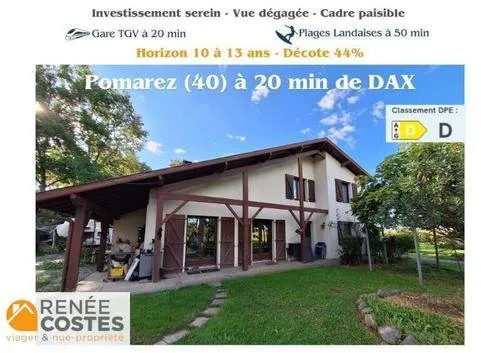 Viager occupé - F81-H81 ans - DAX (40100)