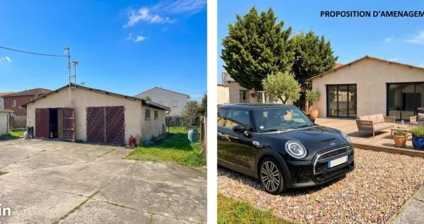 Maison de 82m2 à rénover sur parcelle de 420m2