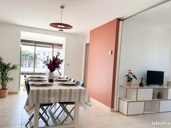 T2 Rénové à Fréjus - Résidence avec Piscine, Tennis & Garage