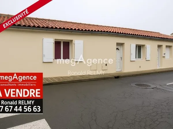EXCLUSIVITÉ, maison de ville dans le centre bourg Olonne sur Mer !!!