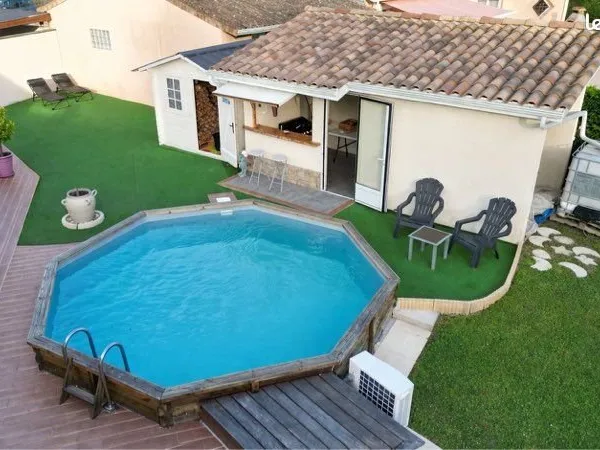 Maison 164 m² rénovée - 4 chambres - piscine - Izon - sans vis-à-vis