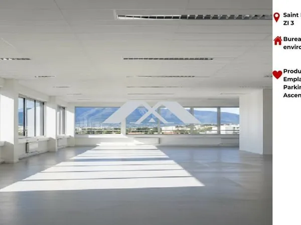 Bureau 1000 m2 Saint-Pierre