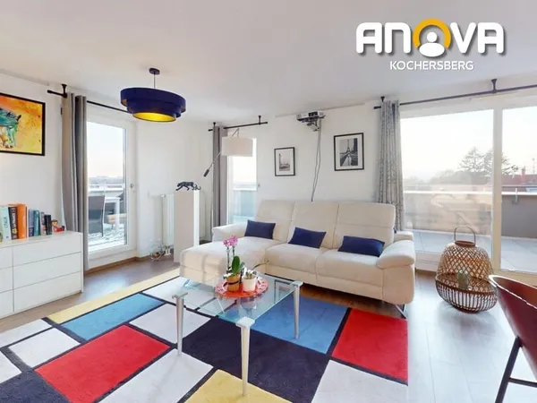 SOUFFELWEYERSHEIM ATTIQUE 3/4 P 84,50M2 +60M2 TERRASSE