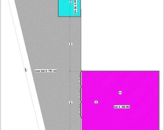 Bâtiment activité 398 m² + cour PL 750 m² - Auxonne