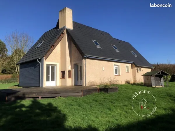 Maison familiale 4 chambres - vie de plain-pied