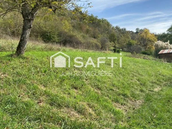 Terrain en partie constructible