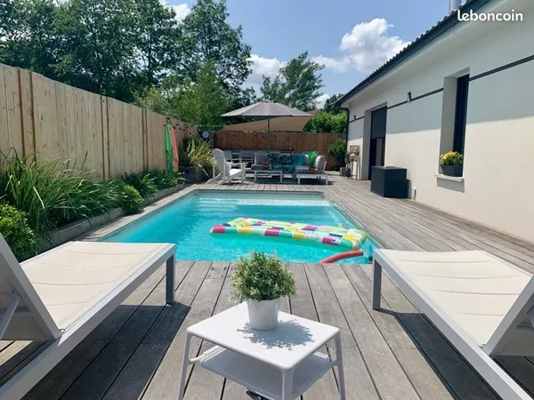 Maison contemporaine 135m2 avec piscine