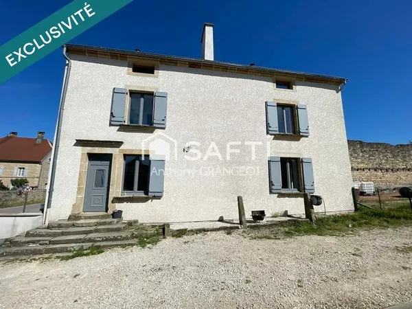 Maison de village rénovée, 127m² habitables, jardin