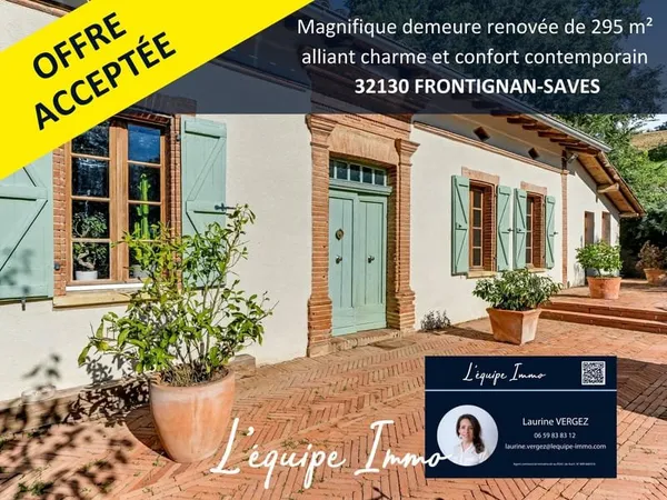 Propriété de charme au coeur de la nature