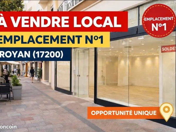 Droit au bail - emplacement n°1 royan (17200