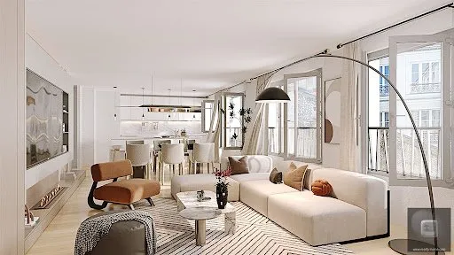 Appartement 4 pièces 93 m²