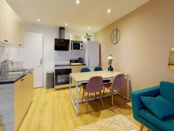 Colocation meublée équipée 3 chambres