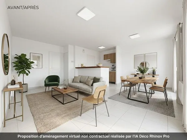 Appartement T3 en rez-de-jardin - Lumineux et fonctionnel aux portes de La Rochelle