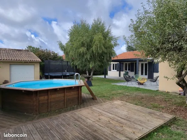 Maison, plan pied 140 m²