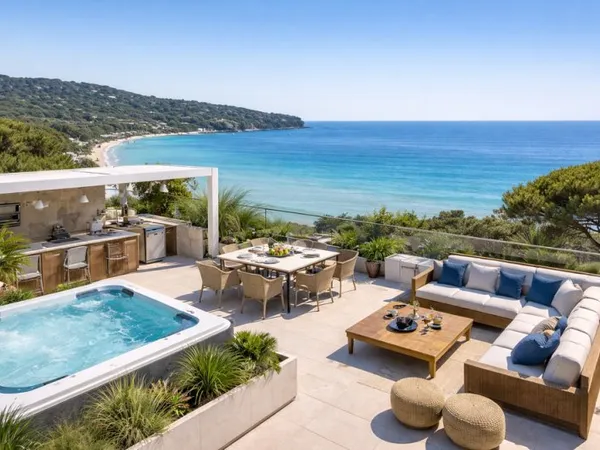 - Vue mer à 180° - splendide T4 avec rooftop et vue panoramique à Saint-Clair !