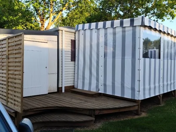 Mobil home sur Camping Résidenciel