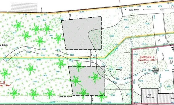 Terrain 754 m² CHENNEVIERES SUR MARNE