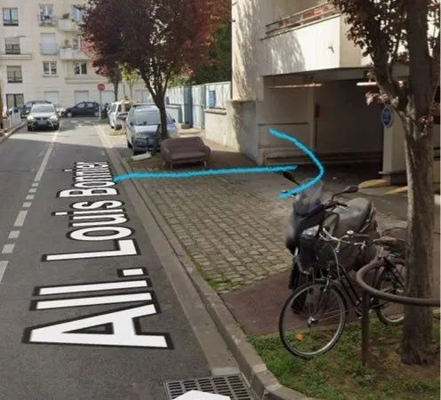 Place de parking - Île Saint Germain