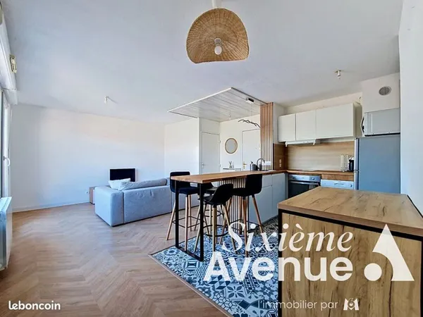 Appartement 2 pièces 43 m²
