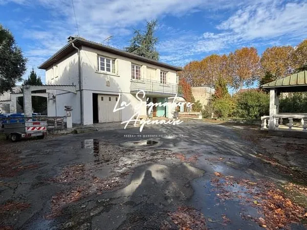 TERRAIN 2405M² ET MAISON 100M²