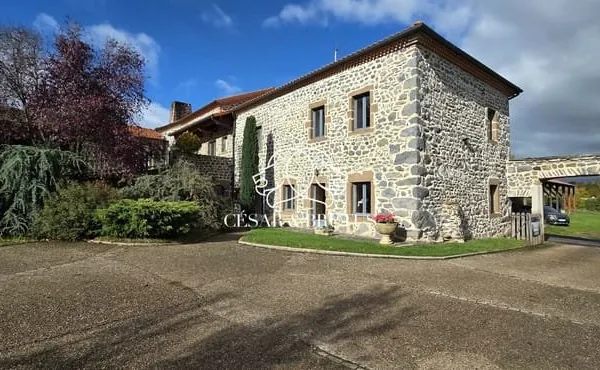 Maison de caractère - 13pièces - 343 m² à SANSSAC L EGLISE