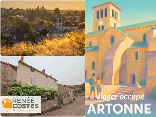 Viager occupé - F75 ans - AIGUEPERSE (63260)