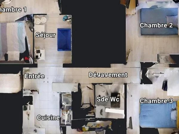 1 Pièce colocation dans P5