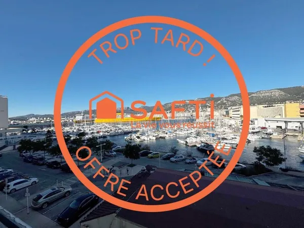appartement lumineux vue sur le port