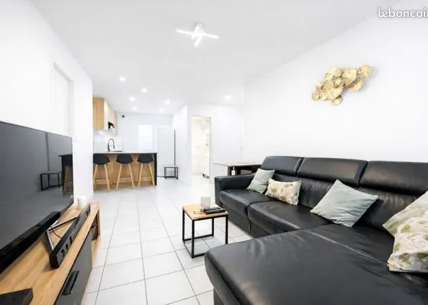 Colocation Appartement Meublé 3 chambres - Bail solidaire - Le Vallier-Libération - T4