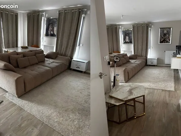 Location appartement F4 76m² - 3 chambres