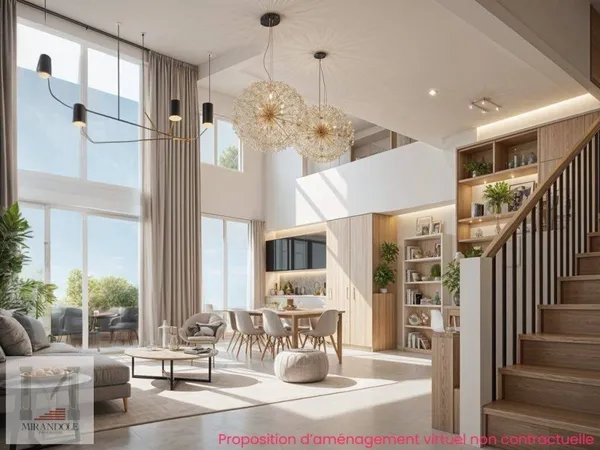 Duplex 4 pièces 110 m²
