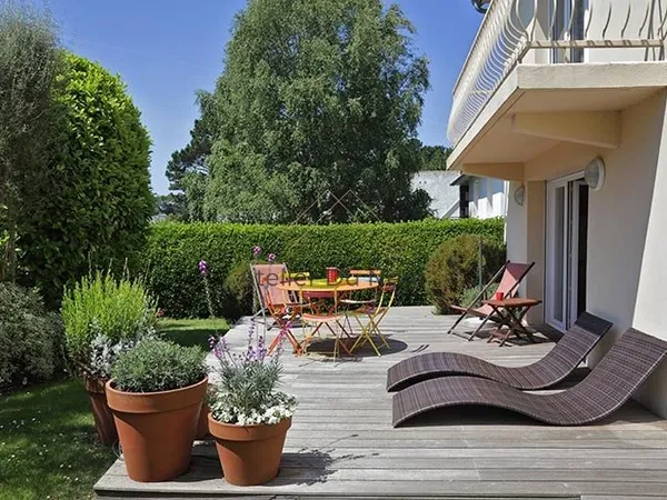 Appartement 2 pièces en rez de jardin
